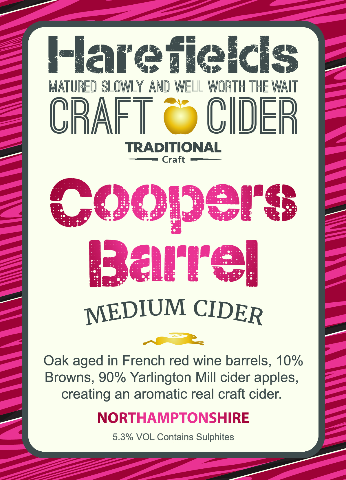 Harefields Coopers Barrel 20Ltr Bag In Box Hazy 5.1%