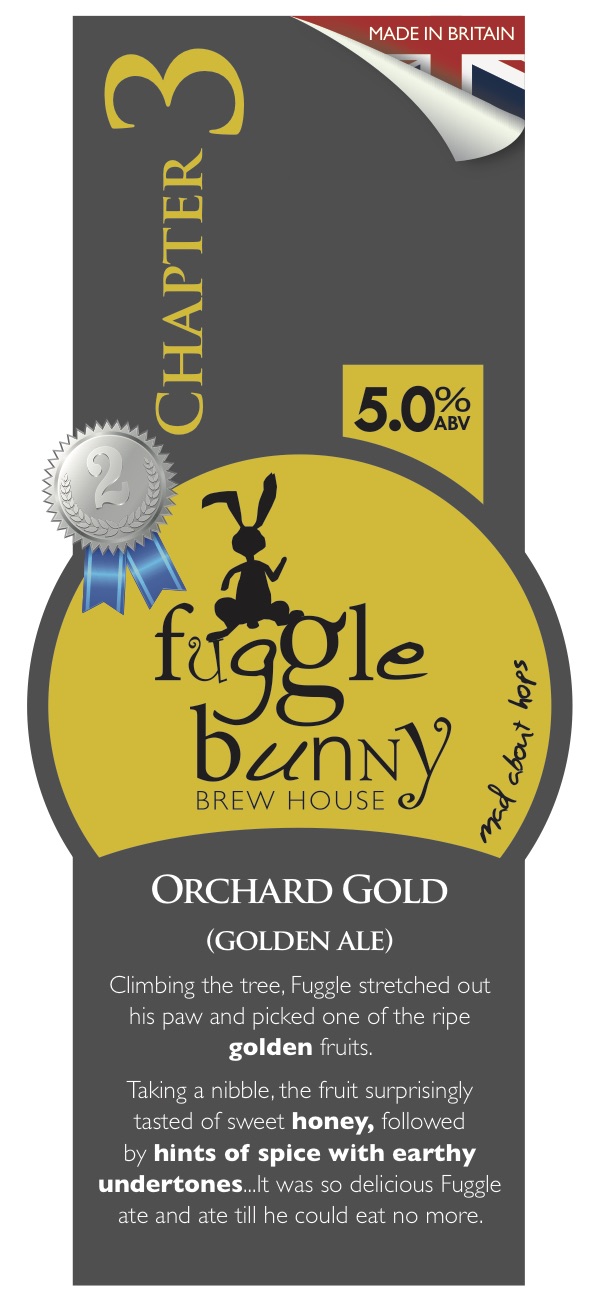 Fuggle Bunny Orchard Gold 9 Gallons Golden 5.0%