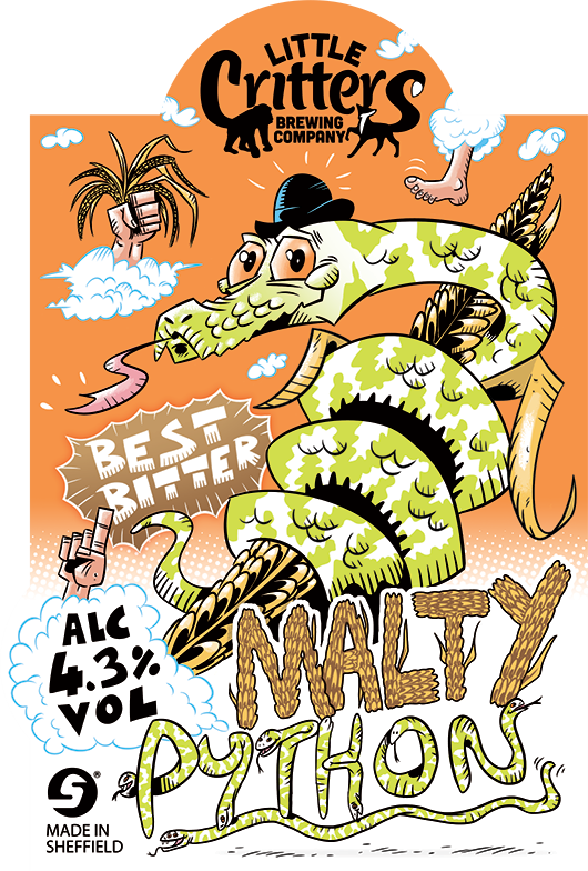 Little Critters Malty Python 9 Gallons Amber 4.3%
