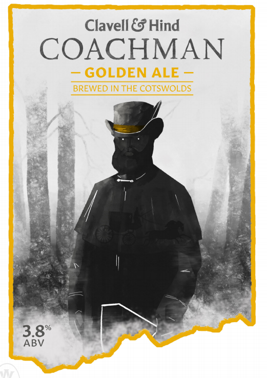 Clavell & Hind Coachman 9 Gallons Golden 3.8%