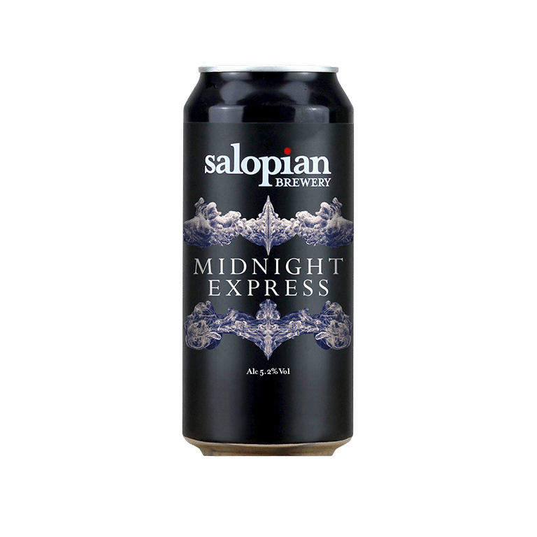 Salopian Midnight Express Black Range 12 x 440ml Stout 5.2%