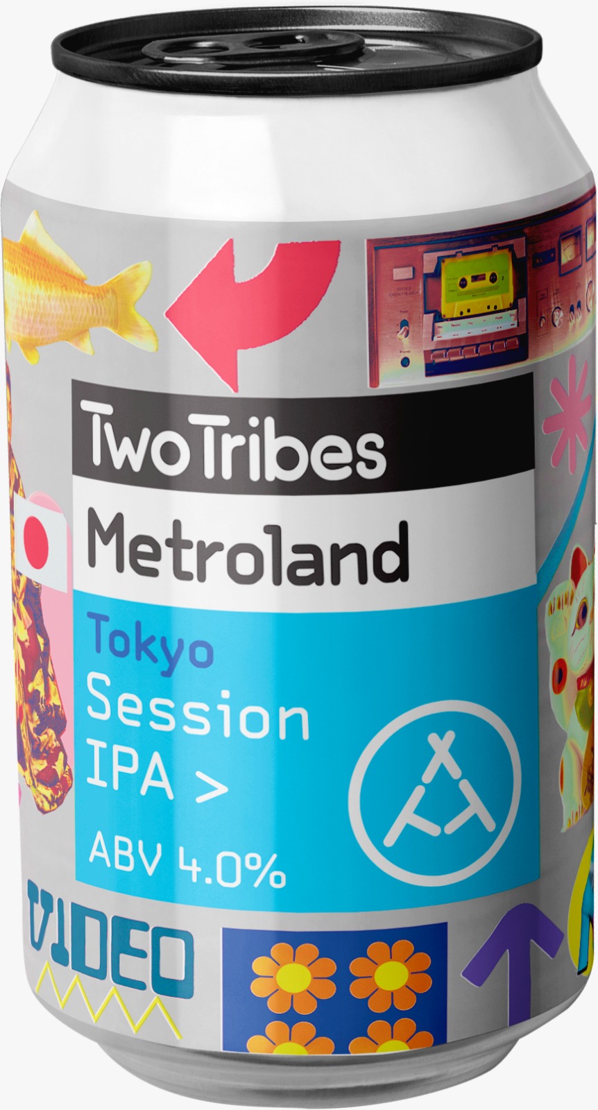 Two Tribes Metroland Tokyo 24 x 330ml Hazy Pale 4.0% VF