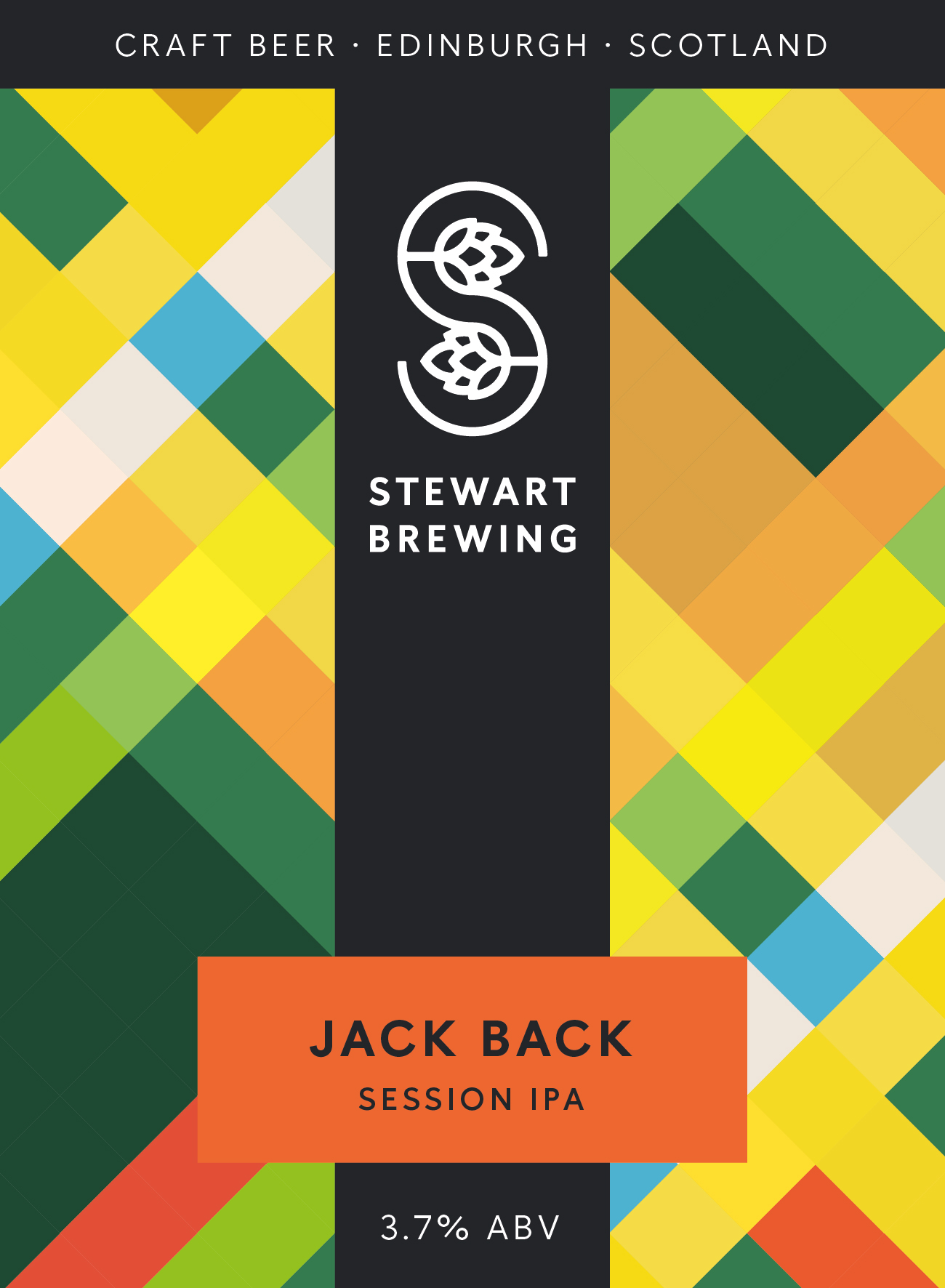 Stewart Brewing Jack Back 9 Gallons Pale 3.7%