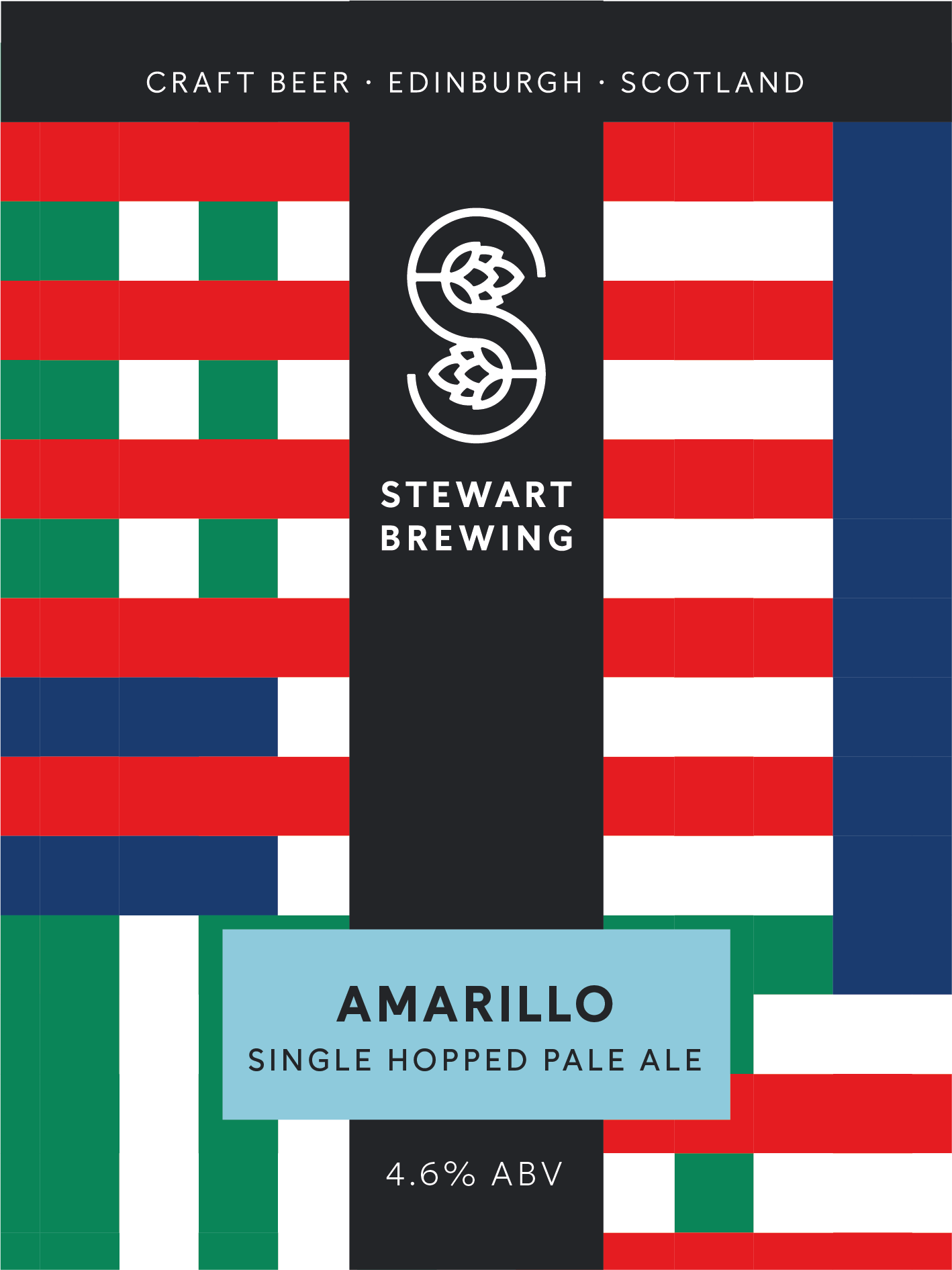 Stewart Brewing Amarillo Pale 9 Gallons Pale 4.6%