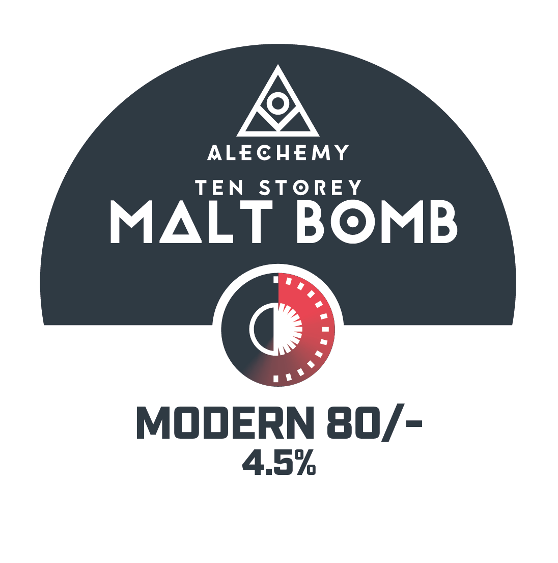 Alechemy Ten Storey Malt Bomb 9 Gallons Deep Copper 4.5%