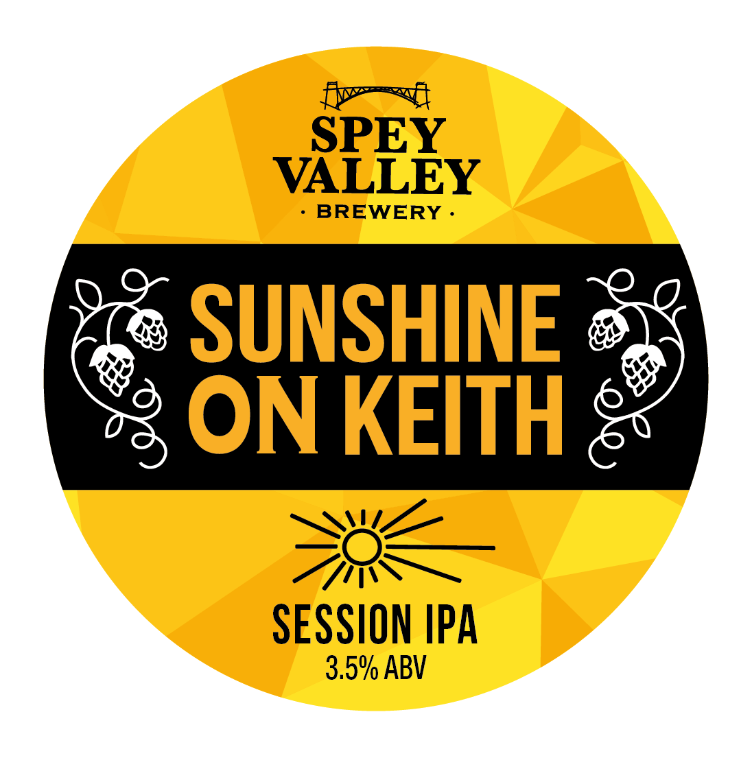 Spey Valley Sunshine On Keith 9 Gallons Pale 3.5%