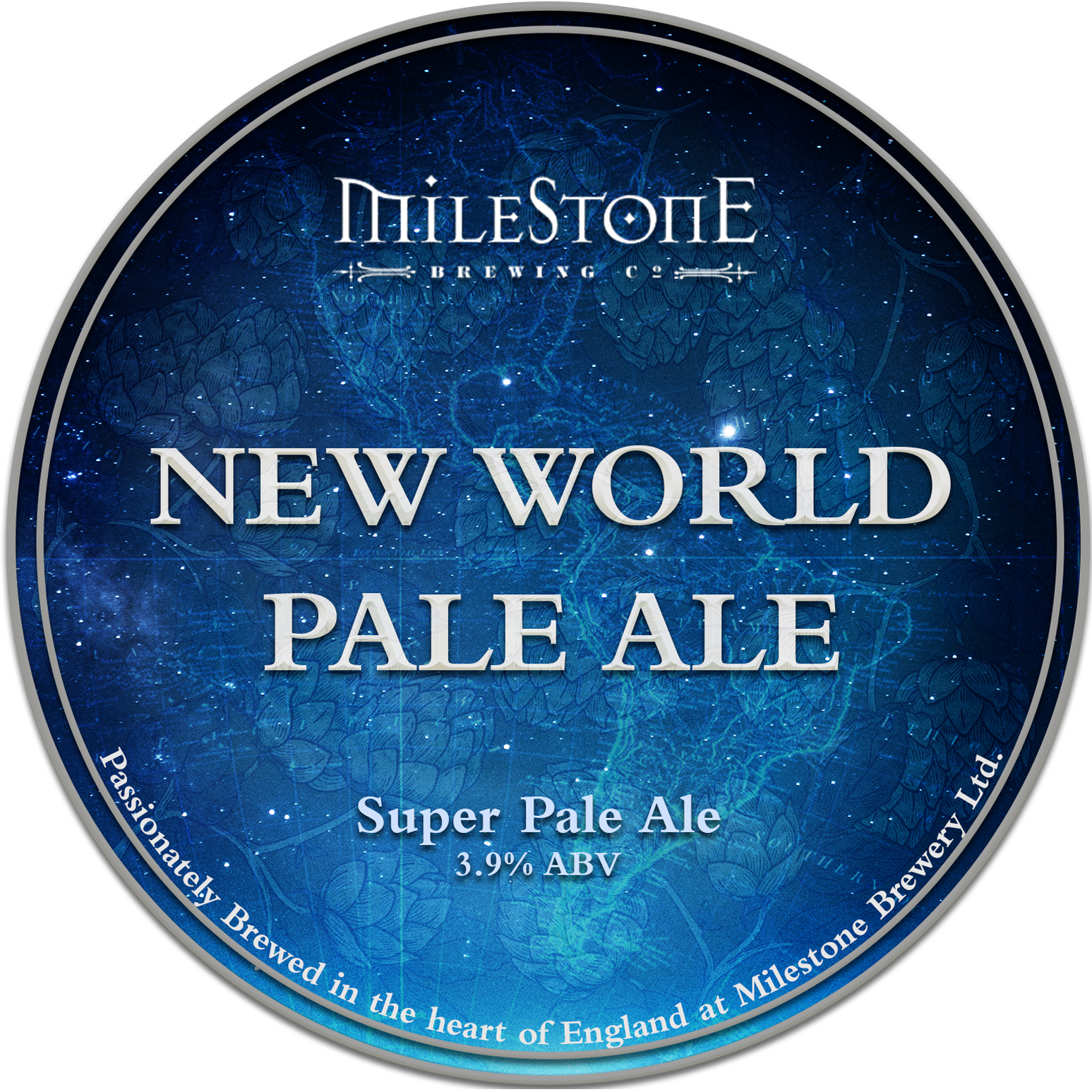Milestone New World Pale 9 Gallons Pale 3.9%